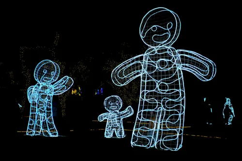 Виставка світла «Illuminarium» у парку Експоцентру на півдні Києві (2)